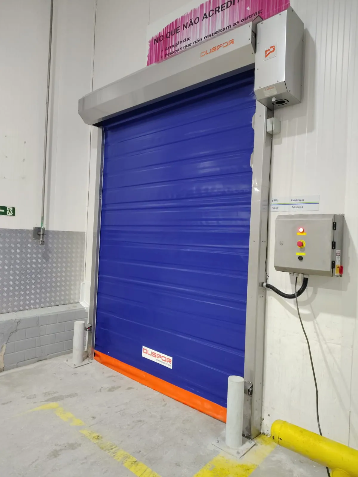 Portas Estocagem de Resfriados 